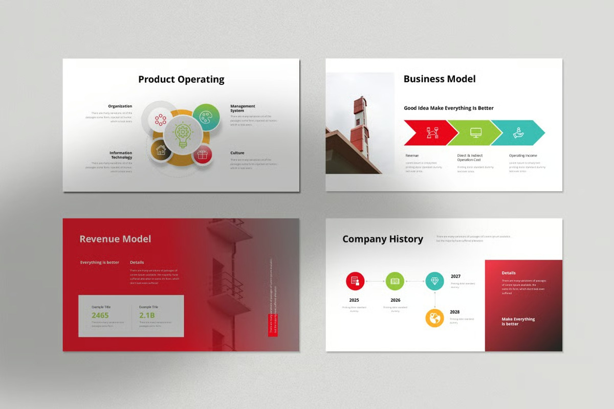Designing Creative Corporat Template, a Presentation Template by Fit-tee (Photo 7 of 7)
