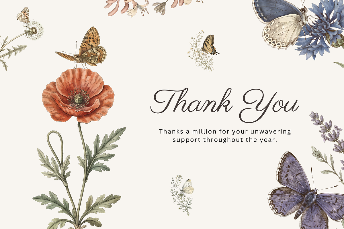 Vintage Botanical Butterflies, a Decorative Illustration by youtoview (Photo 3 of 15)