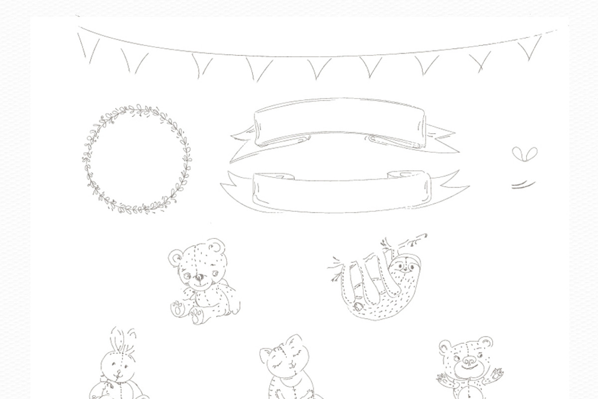 Forest Babies, an Animal Illustration by Scarlet Island (Photo 4 of 6)