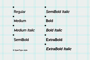 Workmates Modern Grotesk Family Font, a Sans Serif Font by UICreative (Thumbnail 3 of 13)