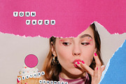 Torn Color Papers, a Texture Graphic by Feelsoul (Thumbnail 3 of 10)