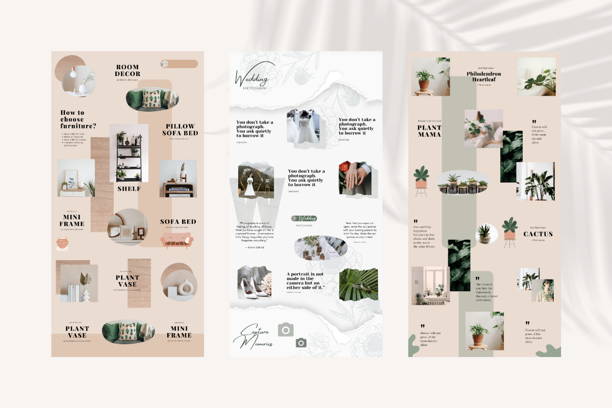 Puzzle Instagram Templates, a Social Media Template by Kawalan Studio (Photo 2 of 9)