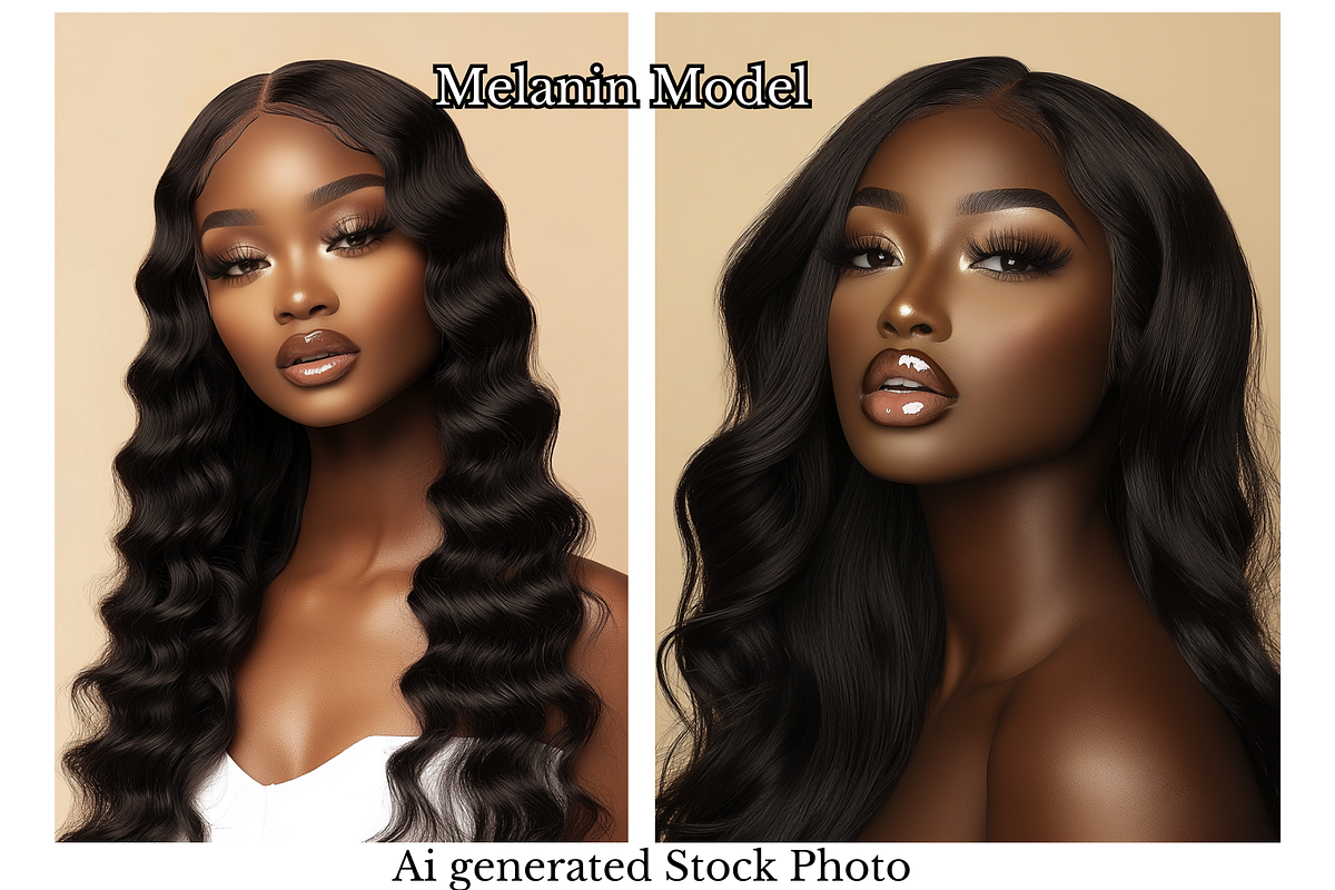 Melanin Beauty Models Stock Images, a Beauty & Fashion Photo by MarkoPresets (Photo 6 of 10)