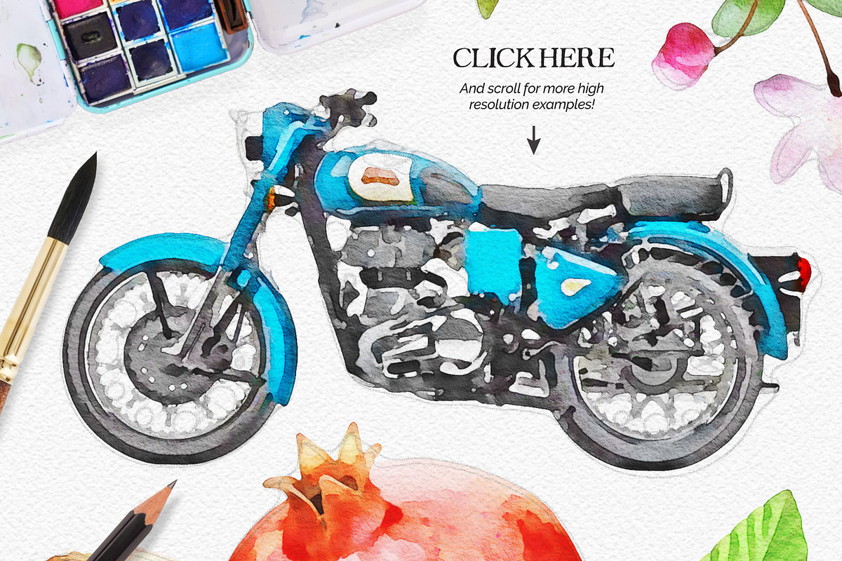 PleinAir Watercolor Photo Effect Kit, a Plug-in Add-On by Drifter Studio PrintShop (Photo 6 of 10)