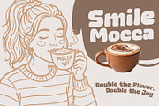 Admin Mocca - Display Food Font, a Handwritten Font by khurasan (Thumbnail 2 of 6)
