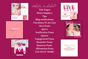 Luxe Editorial Instagram templates, a Social Media Template by Faytemplates (Thumbnail 6 of 10)