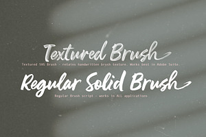 Freethinker Irregular Brush Script