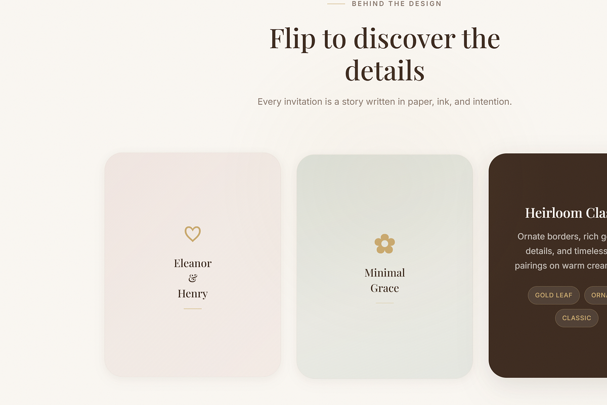 Occasion Atelier Celebration Website, a HTML Template by GeorgeMichel (Photo 6 of 10)