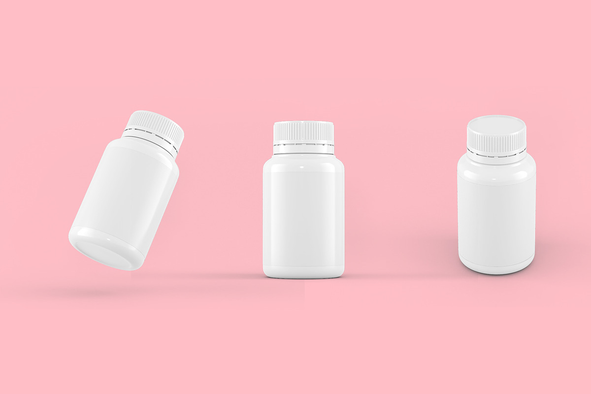 Pill Bottle Mockup – 03 PSD, a Packaging Mockup by Adstart (Photo 5 of 5)