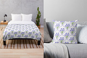 Preppy Crocuses Flowers, a Pattern Graphic by Viaireshop (Thumbnail 7 of 8)