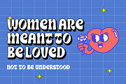 Retrorika Groovy Font, a Handwritten Font by Authentic Studio (Thumbnail 10 of 14)