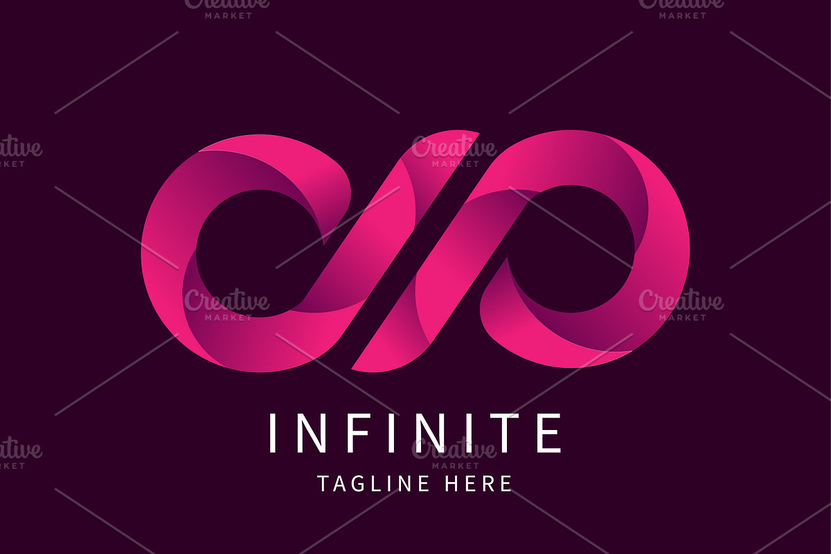 Infinite Gradient Style Logo Design, a Branding & Logo Template by Morvana Crew