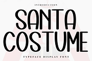 Santa Costume, a Sans Serif Font by FreshTypeINK (Thumbnail 1 of 8)