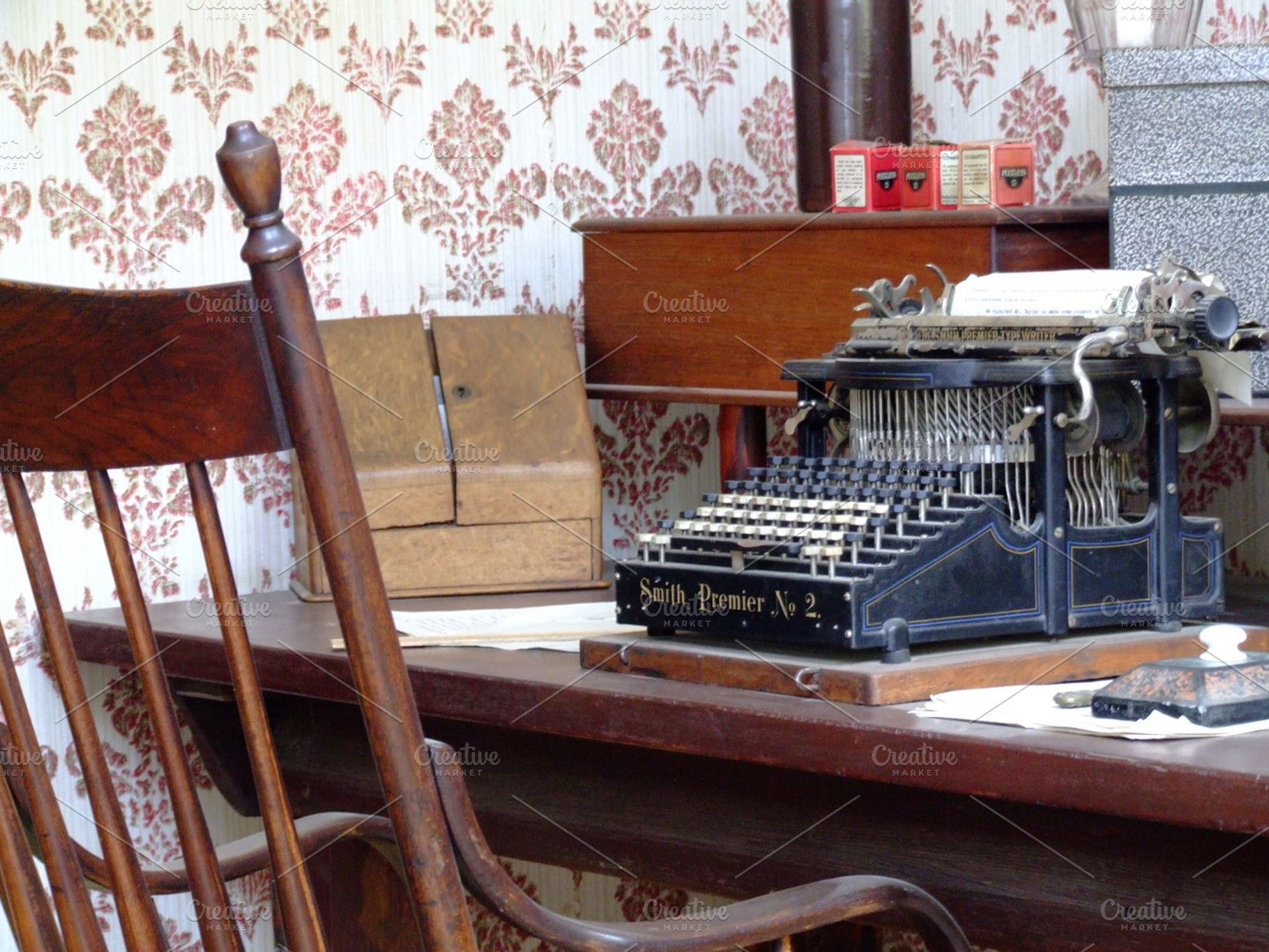 Old Typewriter Stock Photograph