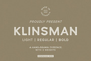 KLINSMAN: A Hand-drawn Typeface, a Sans Serif Font by Liszar Inzani (Thumbnail 1 of 11)