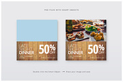 Food Social Media Pack, a Social Media Template by Studio Siv (Thumbnail 8 of 8)