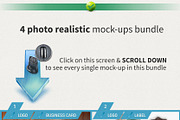 4 Delicious mock-up set, a Print Template by Contentment (Thumbnail 4 of 4)