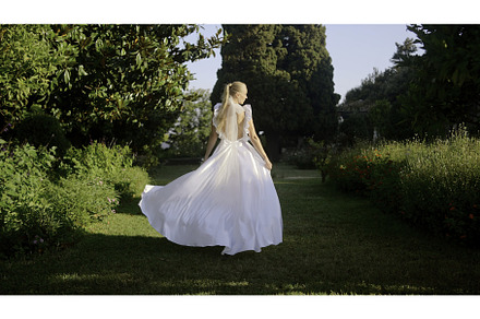 Beautiful young bride in a sunny, a Person Photo by Media Whale Stock