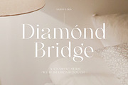 Diamond Bridge - Classy Serif, a Serif Font by Sarid Ezra (Thumbnail 1 of 9)