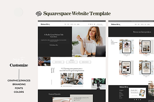 Squarespace 7.1 Template Juliana