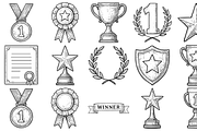 Award Icons Collection, an Object Graphic by nikagraphic (Thumbnail 1 of 3)