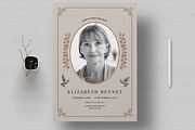 Funeral Programs Template, a Stationery Template by MightyDesign (Thumbnail 1 of 8)
