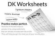 Brush DK for Procreate!, a Brush Add-On by Calligraphy DK (Thumbnail 4 of 11)