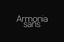Armonia Sans - Variable Typeface