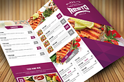 Clean Food Menu, a Brochure Template by Nody4Design (Thumbnail 1 of 4)