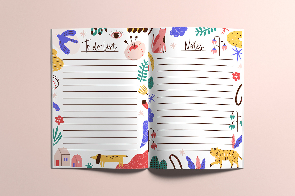 To do list and notes templates, a Decorative Illustration by Good Studio (Photo 2 of 3)