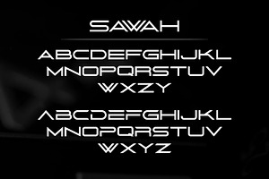 Sawah-Modern&Elegant Display Font