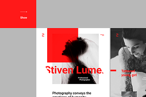 Stiven Lumer Portfolio UI Kit