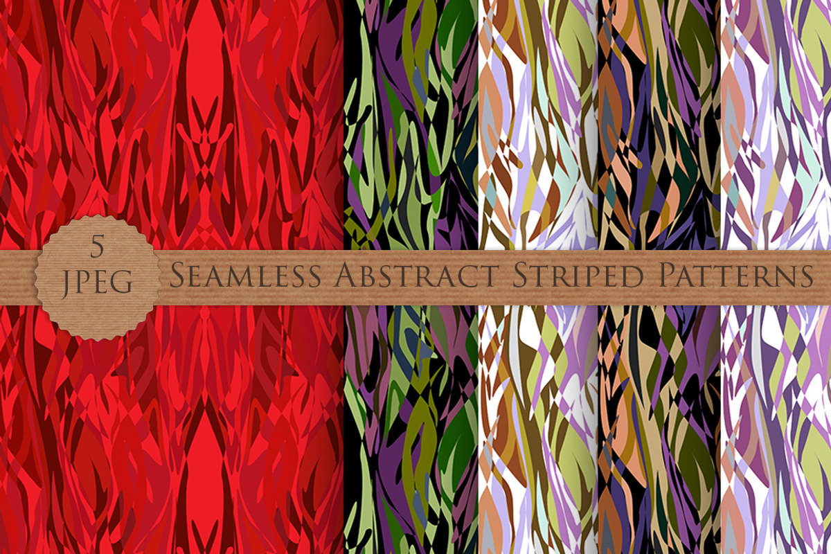 ABSTRACT seamless striped pattern, a Pattern Graphic by Futurel (Photo 1 of 4)