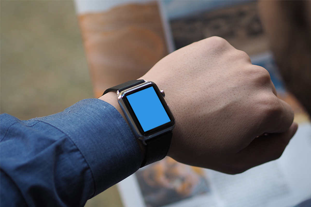 Apple Watch Mockup PSD, a Mac Mockup by Dunnnk (Photo 2 of 2)