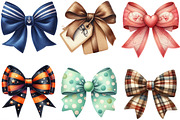 Watercolor Bow clipart Bundle, an Illustration by Designking (Thumbnail 3 of 4)