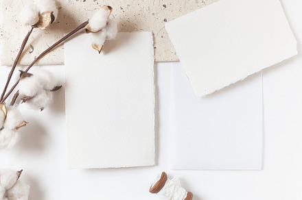 Vintage Paper Wedding Mock Up, an Arts & Entertainment Photo by Wonderland Styled Stock