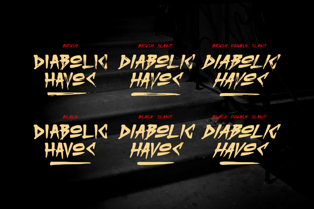 Horror brush font - Morbid Bones, a Blackletter Font by Rochart (Photo 5 of 10)