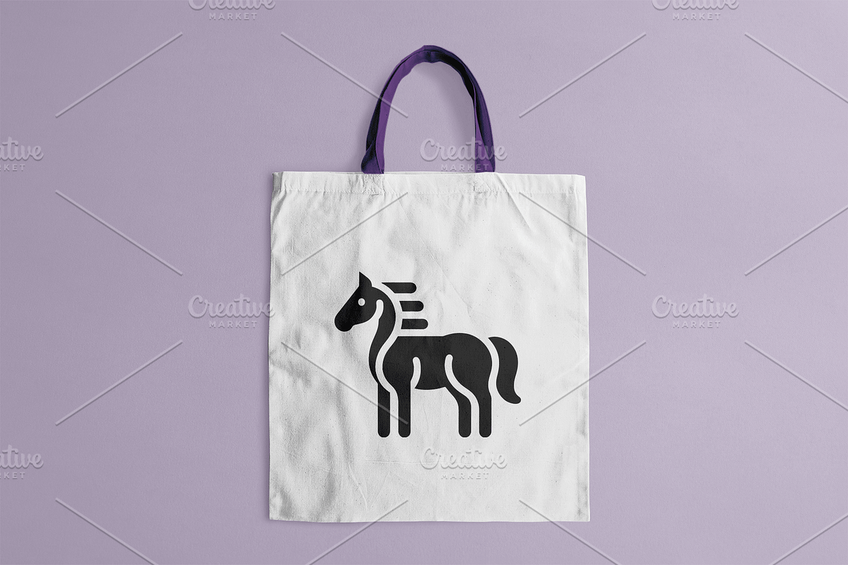 Modern Geometric Horse Logo, a Branding & Logo Template by Vectorium Studio (Photo 3 of 3)