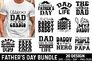 Father's Day SVG Bundle, a Graphic by crative8112 (Thumbnail 1 of 8)