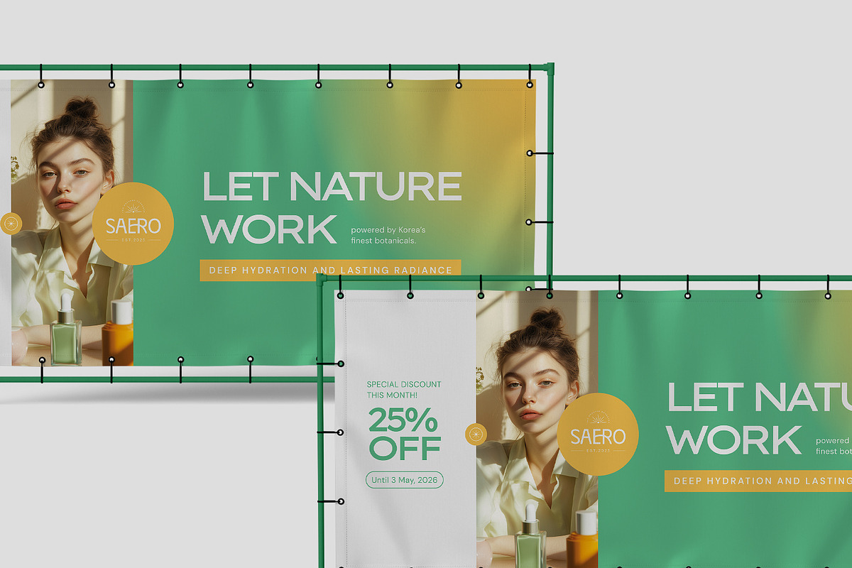 Saerossi - Landscape Banner, a Print Template by Fannan Studio (Photo 3 of 3)