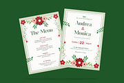 Peppa Floral Wedding Invitation, an Invitation Template by iDoodle Studio (Thumbnail 3 of 4)