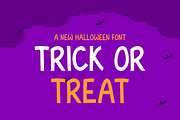 Halloween Orange Font, a Handwritten Font by QR Design Studio (Thumbnail 5 of 8)