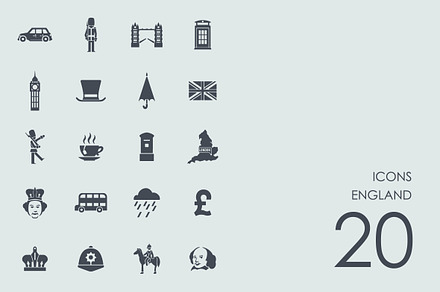 England icons, an Icon by Palau