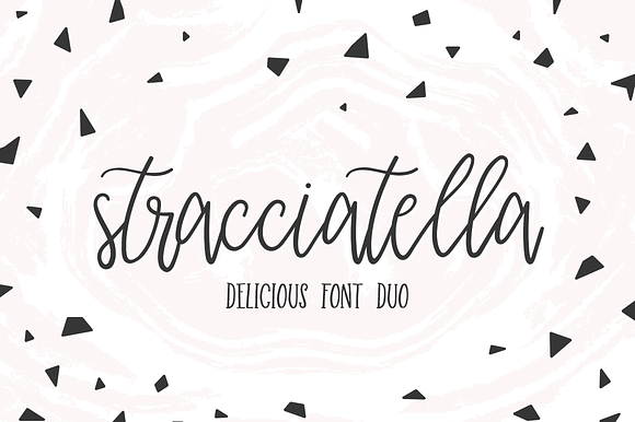 Stracciatella - Delicious font preview 7