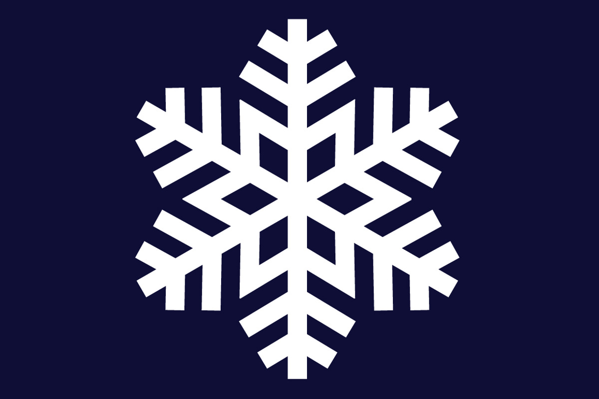 Decorative abstract snowflake. preview 3