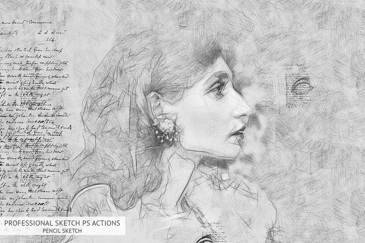 Professional Sketch Photoshop Action, an Action Add-On by FixThePhoto (Photo 14 of 37)