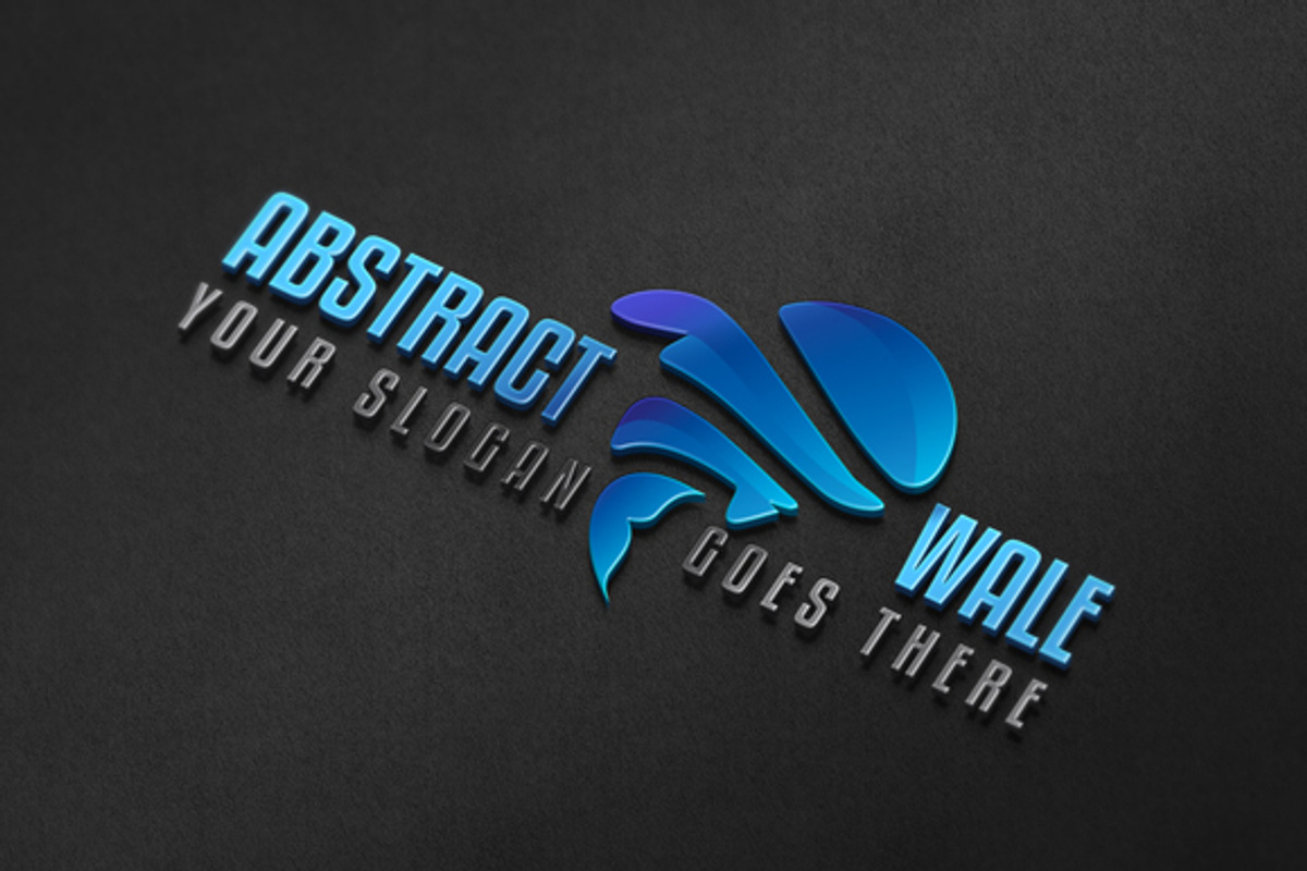 Abstract wale (whale / fish logo), a Branding & Logo Template by ...