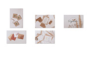 Dry flowers card mockup, a Card Template by YuMyart (Thumbnail 7 of 7)