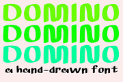 Domino, a Handwritten Font by Eryn Rose Design (Thumbnail 1 of 17)