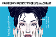 Perfect Portrait Procreate Brushes, a Brush Add-On by Riveros Illustration (Thumbnail 9 of 11)